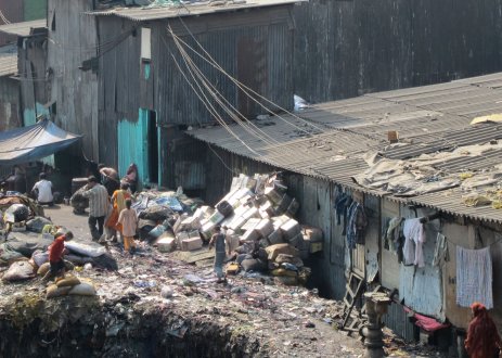 Informal settlement in India