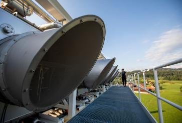 Direct air capture technology by Climeworks