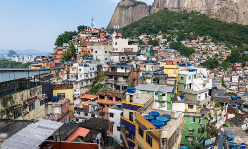 Favela in Rio de Janeiro, Brazil