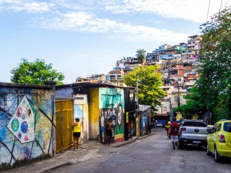 Favela in Rio de Janeiro, Brazil