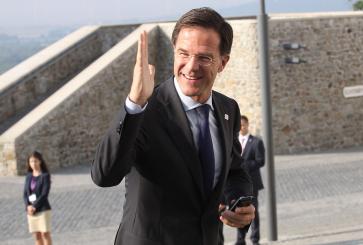 Prime Minister Mark Ruffe waving. 