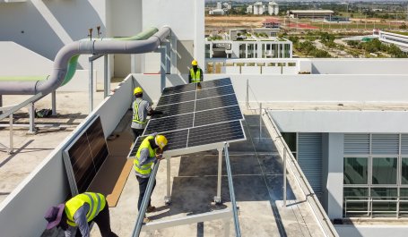 Installing solar panels