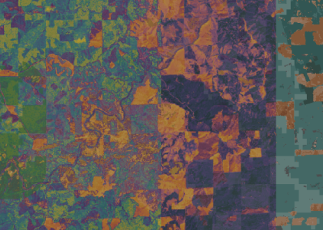 landscape aerial view