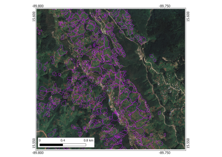 Nature Rwanda polygons.