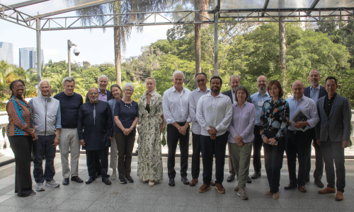 Members of the WRI Global Board of Directors and WRI Brasil Board of Directors in São Paulo, Brazil, May 2025